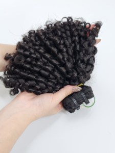 Mechones de Cabello Vietnamita con Doble Trama |   Cabello Humano Virgen 100% con Cutícula Alineada |   Onda Natural |   Sin Enredos ni Desprendimiento - Product Image 6