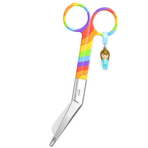 Tijeras para Vendajes de Acero Inoxidable de Alta Calidad, Certificación CE, Reutilizables, Resistentes a la Oxidación, Instrumento Quirúrgico para Uso Médico - Product Image 1