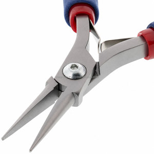Tronex Premium grade Grounded Stainless Steel <b>Long</b> Tip Needle <b>Nose</b> Pliers for Permanent Jewelry Welding Micro Welders - Product Image 2