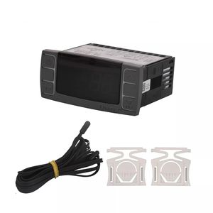 Termostato para Refrigerador, Controlador de Temperatura 220V 60Hz, Eléctrico, de Plástico, para Refrigerador, Congelador de Auto - Product Image 1