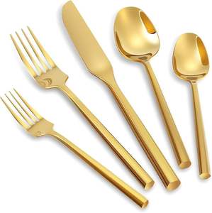 Colección de cubiertos y vajilla Radiant Celebration diseñada para experiencias culinarias decorativas de lujo - Product Image 6