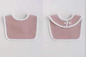 JALBEBE Set di Bavaglini in Cotone per Neonati, Morbidi Bavaglini Anti-Batterici Lavabili con Bottone a Pressione Regolabile, Multicolore - Product Image 5