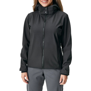 Hot Sale Women Plus Size Windbreaker Waterproof <b>Quilted</b> Softshell Jackets Durable Polyester Outdoor Casual Wear Breathable - Product Image 3