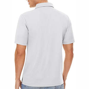 Camiseta Polo para Hombre al Por Mayor a Precio de Fábrica, 100% Algodón Piqué, Transpirable, Lisa, para Impresión de Logotipo Personalizado, Suministro Directo - Product Image 3
