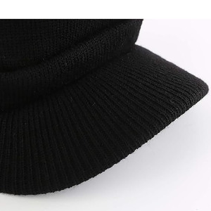 Vintage Ribbed Knit Beanie-Unisex Winter <b>Warm</b> <b>Hat</b> Soft Stretch Spandex/Cotton Minimalist Streetwear Essential - Product Image 4