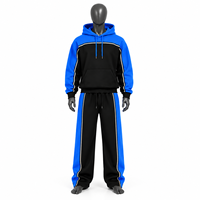 Veste de jogging personnalisée pour hommes, ensemble de sweat-shirts et de sweats à capuche pour hommes fabriqués par Elson Sports