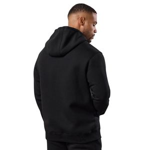 Sweat à capuche noir pour homme, pull décontracté en molleton, manches longues, vêtements de sport, tenue de gym, mode hiver - Product Image 2