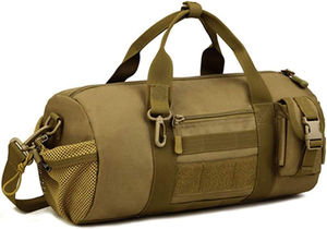 Top Trending Unisex Gym Duffel <b>Bag</b> 20-<b>30L</b> Oxford Fabric Zipper Closure Soft Handle Adjustable Strap Casual Solid Color Durable - Product Image 3
