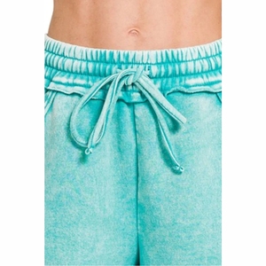 Pantalones Cortos de Algodón Grueso para Hombre, Lavado Ácido, Estampados, Premium, Cómodos, para Descansar, con Estampado Gráfico, Casuales - Product Image 2