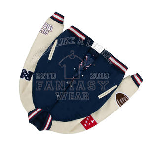 Chaqueta Universitaria Personalizada FANTASY WEAR 2026 para Hombre, Chaqueta Universitaria Personalizable con Temática de Fútbol Americano - Product Image 6