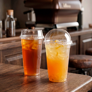 Gobelet jetable transparent QUANG QUAN 95 mm en PP à paroi simple, 16/22/24 oz, recyclable, pour café glacé et boissons froides – Vente en gros - Product Image 1