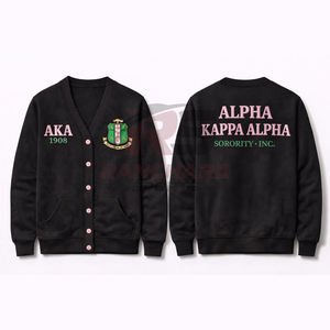 Suéteres Personalizados con Bordado Griego, Suéter con Letras Griegas para Uso en Hermandades, Suéter de Hermandad Griega, Suéter Bordado con Letras Griegas - Product Image 3