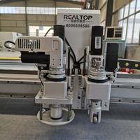 Realtop Plotter Aufkleber-Schneidemaschine Digitale Schneidemaschinen für Papierboxen Bedrucktes Papier
