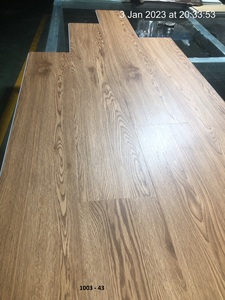 พื้น SPC ยี่ห้อ OEM ODM Ecofloor เป็นมิตรกับสิ่งแวดล้อม กันน้ำ กันไฟ ป้องกันรอยขีดข่วน ดีไซน์ทันสมัย ลายนูน 3 มิติ เหมาะสำหรับห้องน้ำและห้องนั่งเล่น 100% - Product Image 5