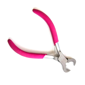 Pinzas Profesionales de Acero Inoxidable para Extensiones de Cabello, Servicio OEM, Fuerte Agarre, Herramienta para Aplicación de Tramas - Product Image 2