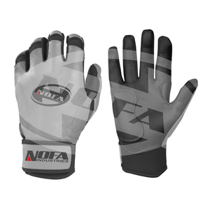Guantes de Bateo de Cuero Acolchado Antideslizantes y Ambidiestros de Nofa Industries para Adultos, Profesionales, Unisex, con Cierre de Hebilla Personalizado - Product Image 4