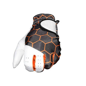 Custom Logo Design High Quality Breathable Anti Slip Soft Genuine Leather Men's Golf <b>Gloves</b> <b>Moisture</b> Wicking Premium Cabretta - Product Image 5