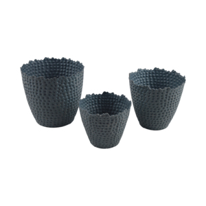 Modern Design <b>Planters</b> With Sky Blue Colored and Painted Finishing Design Flower Pots Best for Garden Decorative Design - Product Image 1