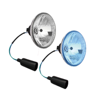 Phare de moto JY-21M5 avant universel 7 pouces 6V/12V, boîtier en fer pour ampoules H4 60/65 watts