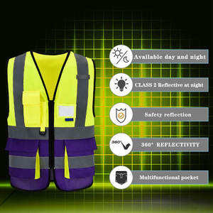 Ropa de Trabajo de Seguridad Reflectante, Impermeable y Transpirable, 100% Algodón, Tallas Grandes para Hombre, Certificación BS, Impresión Serigrafiada, Venta al Por Mayor - Product Image 3