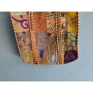 Sac fourre-tout bohème à rayures florales, sac à dos antivol en coton, sac de camping unisexe pour usage quotidien, sac à ouverture supérieure avec poignée souple, cadeau pour elle - Product Image 3