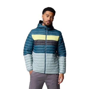 Mens Travel Puffer Jacket 340 GSM Polyester Quilted Lightweight Warm <b>Winter</b> <b>Coat</b> <b>Hooded</b> Eco-Friendly Quick Dry Casual Outdoor - Product Image 4
