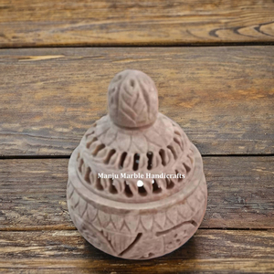 งานแฮนด์เมดขัดผิวที่มีคุณภาพสบู่แกะสลักมือมือกับ jali Work สำหรับตกแต่งบ้านและโรงแรมของขวัญตกแต่งกลิ่นหอม - Product Image 1