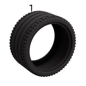 Piezas de neumáticos compatibles de 68,8x36mm para bloques de construcción, juego MOC, juguete educativo para niños de 8 a 13 años, plástico ABS Unisex - Product Image 1