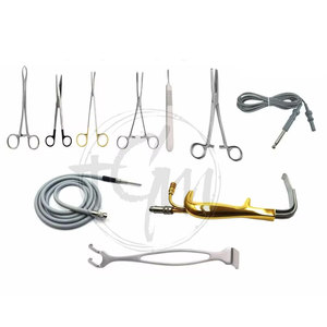 Instruments de chirurgie plastique de qualité supérieure, outils chirurgicaux en acier inoxydable, ensemble pour hôpital, clinique, procédures esthétiques, réutilisables, médicaux - Product Image 2