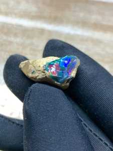 Opale d'Éthiopie brute, non taillée, pierre précieuse colorée, opale Welo à feu vif, opale non taillée pour la fabrication de bijoux - Product Image 3