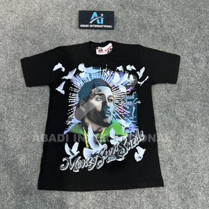 T-shirts Asali de haute qualité, nouvelle arrivée, design personnalisé, impression sur écran, prix de gros, chemises Asali pour hommes, t-shirt 100% coton - Product Image 2