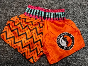 Shorts de boxe personnalisés STALWART IMPEX en polyester/coton pour l'entraînement - Séchage rapide, durables, écologiques, confortables, adaptés à toutes les saisons - Product Image 6