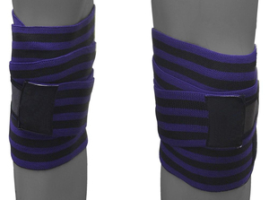 ผ้าพันเข่าแบบยืดหยุ่นพิเศษสำหรับงานหนัก ช่วยพยุงและรัดข้อเข่า เหมาะสำหรับยกน้ำหนัก ออกกำลังกาย ฟิตเนส สควอท - Product Image 4