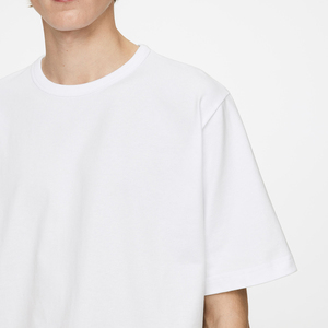 เสื้อยืดผู้ชายสไตล์วินเทจทรงหลวม ผ้าฝ้ายแท้ 230 กรัม แขนครึ่งตัว ระบายอากาศได้ดี ซึมซับเหงื่อ สีไม่ตก - Product Image 4