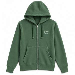 Sudadera con capucha completa con cremallera para hombre OEM, sudadera con capucha de forro polar con logotipo personalizado, fabricante de sudaderas lisas. - Product Image 5