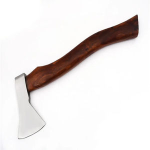 Burraq Hacha de Corte Tipo Tomahawk de 16 Pulgadas, Hecha a Mano, de Acero Inoxidable con Mango de Madera de Palisandro, para Bricolaje, Uso Industrial, Camping, Caza, Día del Padre - Product Image 3