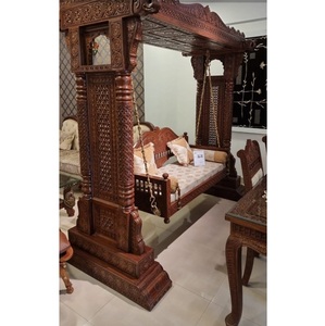 Hermosa columpio de madera, moderno, lujoso, sencillo y elegante, inspirado en la India, para decoración de bodas, a precio de mayorista. - Product Image 5