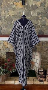 Vestido Caftán Boho con Cuello en V, Estampado Vintage, de Rayón, Talla Única, Corte Holgado y Fluido, Ropa de Playa para Mujer - Product Image 2
