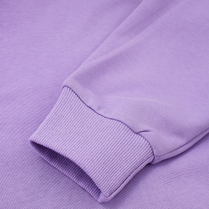 Sweat à capuche violet unisexe avec imprimé astronaute et planètes, poche avant, vêtement décontracté d'automne, coupe ample, manches régulières - Product Image 5
