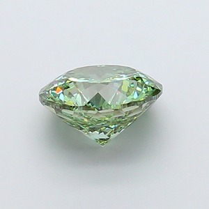 Diamant de laboratoire CVD vert vif fantaisie portugais de 2,09 carats, clarté VVS2, polissage excellent, pierre précieuse de luxe pour bijoux - Product Image 3