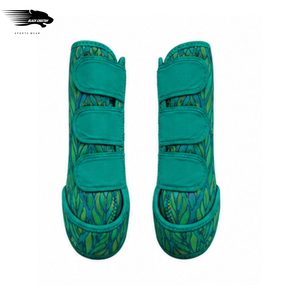 Botas de Protección para Montar a Caballo de Alta Calidad, Absorbentes de Impactos, Transpirables, de Neopreno, Protectores de Piernas Ecuestres, Servicio OEM - Product Image 5