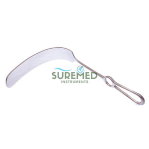 Retractor Hepático Mikulicz, Hoja Triangular, Instrumento Quirúrgico Ligero de Acero Inoxidable para Procedimientos Abdominales - Product Image 3