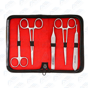 Kit de Práctica de Sutura de Acero Inoxidable de Primera Calidad, Instrumentos Médicos Completos para Estudiantes de Medicina y Entrenamiento Profesional - Product Image 3