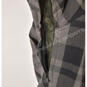 High Quality Customized Kevlar <b>Shirts</b> Motorbike Riding Check 100% Cotton Flannel Kevlar <b>Shirts</b> For Men's Solid Material - Product Image 4