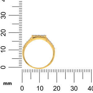 Solid Gold Sparkle <b>Ring</b> with Diamonds Elegant Wedding Band Everyday Wear Custom Jewelry Manufacturer - Product Image 5