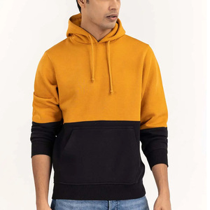 Sajjawal Zipper-Up Hooded Regular Fit 100% Cotton Fleece 400g Solid Eco-Friendly Windproof <b>Waterproof</b> Hip Hop Winter Men's - Product Image 4