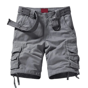 Nuevo diseño, pantalones cortos cargo para hombre hechos a medida, transpirables, de secado rápido, suaves, de alta calidad, pantalones cortos cargo para hombre de primera calidad. - Product Image 1