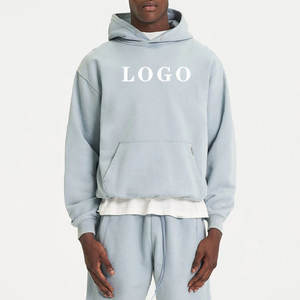 Sweat à capuche vintage vierge de haute qualité, personnalisable avec logo, coupe oversize pour homme, en coton épais, effet vieilli et délavé à l'acide - Product Image 5