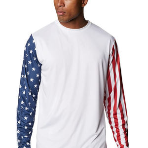 Nouveauté : T-shirts personnalisés pour hommes, en jersey de coton 200g, imprimés en sérigraphie, manches longues, respirants, avec étiquette privée - Product Image 1