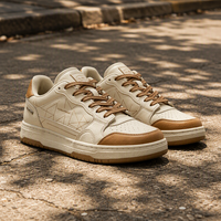 Fabricant de baskets personnalisées OEM/ODM, chaussures de skate rétro en cuir, faible MOQ 100 paires, marque privée, échantillon rapide en 7 jours